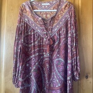 SPELL & THE GYPSY COLLECTIVE SIZE MEDIUM GYPSY DRESS